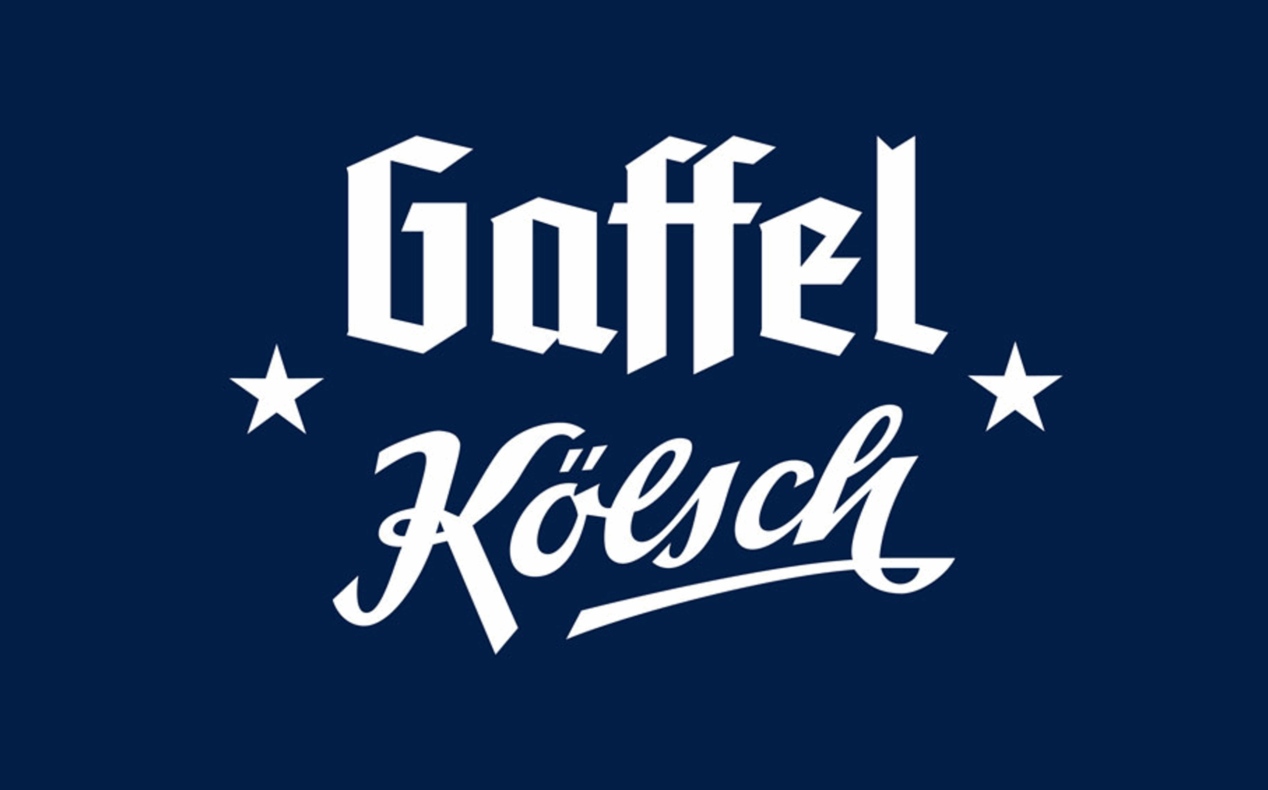 Logo von unserem Sponsor Gaffel Kölsch
